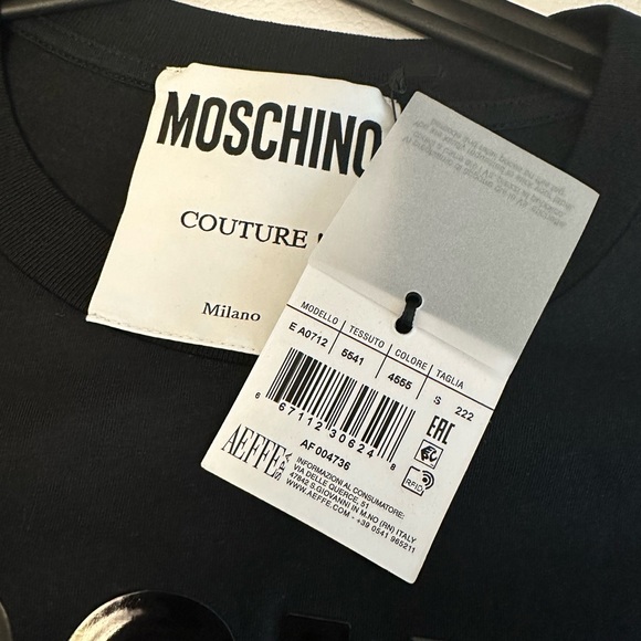 Moschino oversized T shirt size Small - Picture 3 of 4